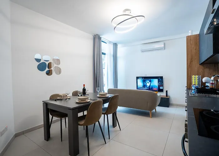 شقة Modern 2 Bedroom Apartment Spinola Bay Near Paceville *